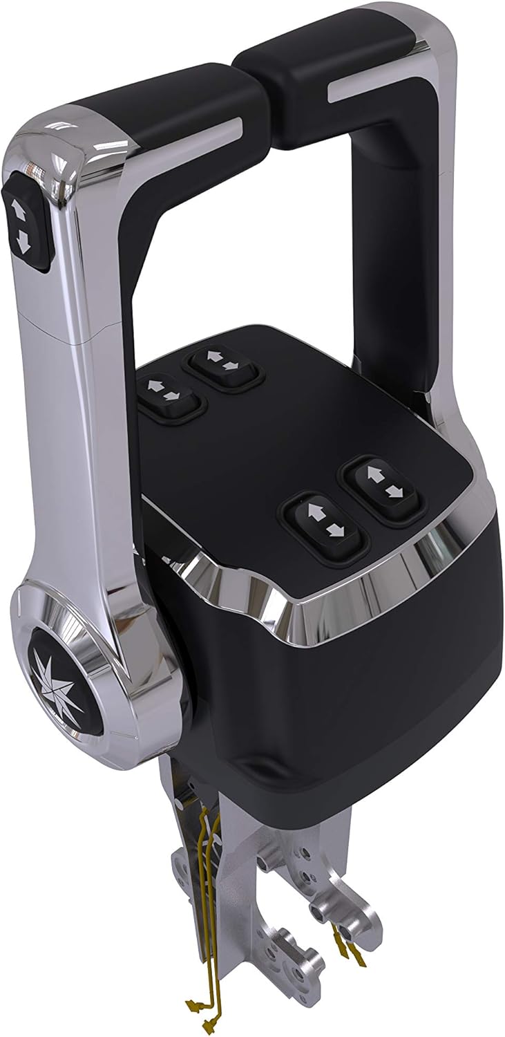 Dometic SeaStar Xtreme Control, CHX8242P, Dual Top Mount, Chrome, Trim/Tilt Switch