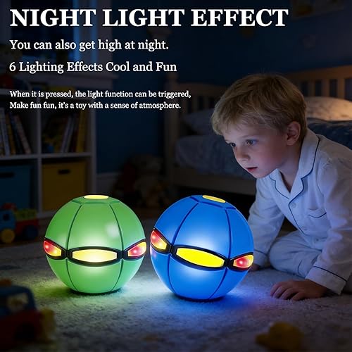 Miniatura 7 de Bola mágica, bolas que rebotan para niños, metaball mágico, platillo volador mágico, interacción entre padres e hijos, lanza un disco para atrapar