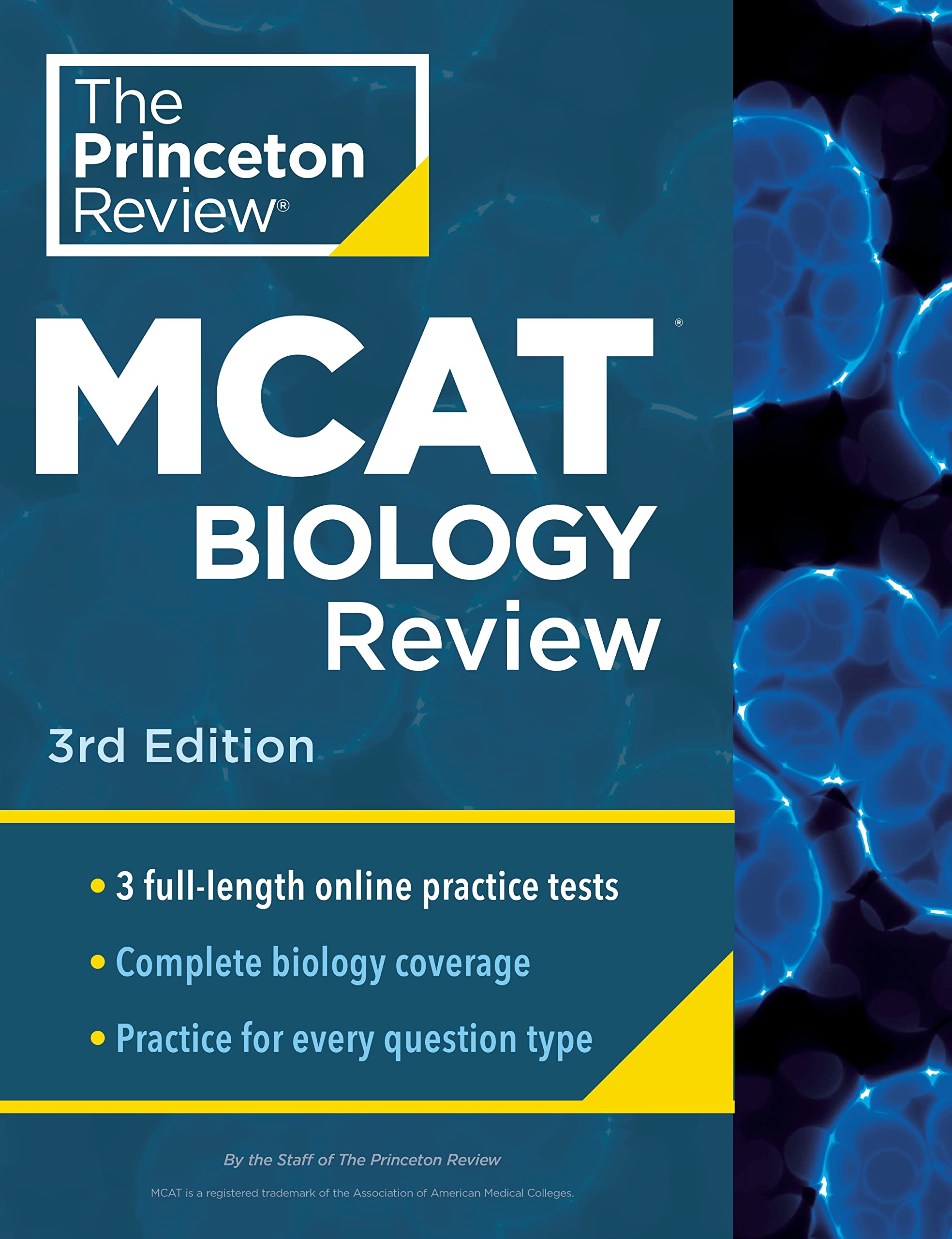 Princeton Review MCAT Biology Review, 3rd Edition: Complete Content Prep + Practice Tests (Graduate School Test Preparation)