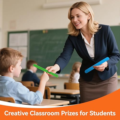 Miniatura 7 de Paquete de 6 pulseras sensoriales de silicona texturizada para niños con autismo y TDAH, juguetes para el aula para estudiantes con necesidades