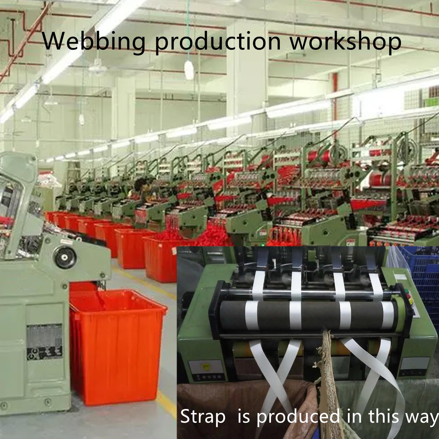 Cinghie In Polipropilene Per Borse E Bagagli - 10 Iarde, Rosso, 50mm - Ideali Per Fai Da Te, Manici E Accessori Resistente - Foto 13