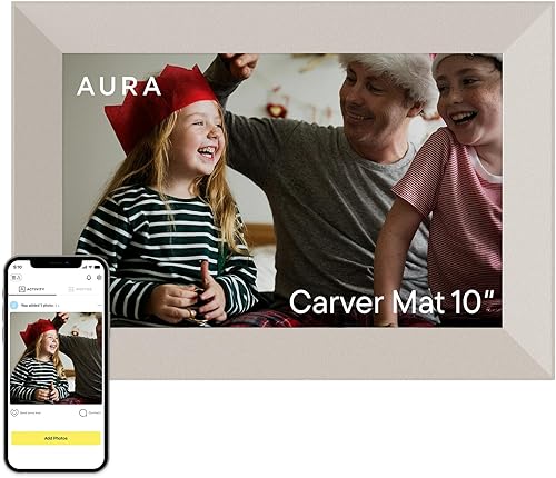 Miniatura 12 de Marco de fotos digital Aura - Pantalla HD de 10.1 pulgadas El mejor marco digital de Wirecutter Envía fotos directamente a tu marco desde