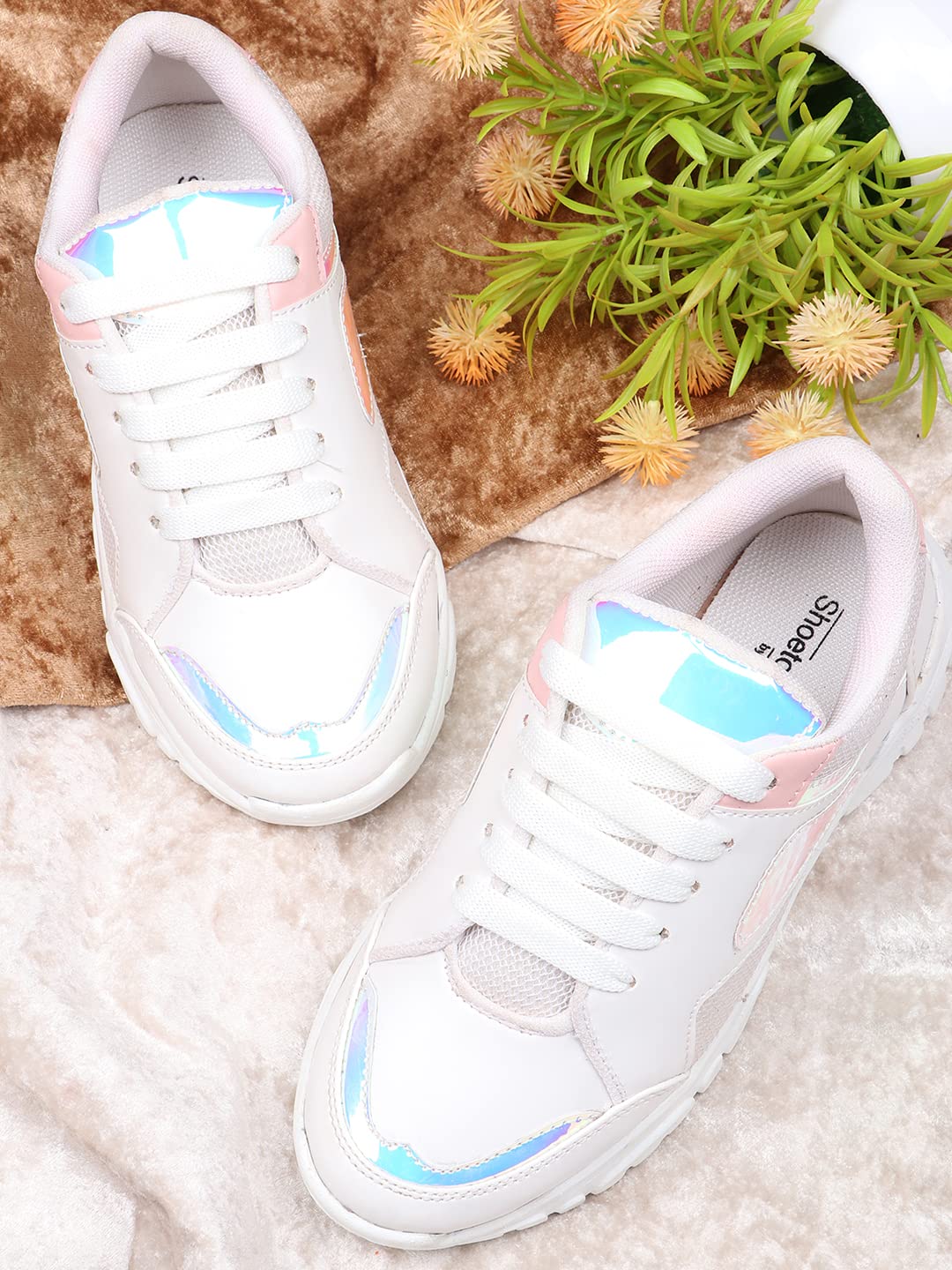Shoetopia Scarpe sportive da passeggio per donne e ragazze