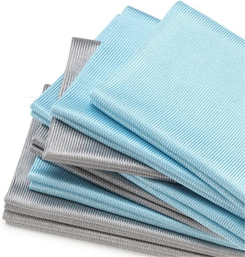 5PCS Household Cleaning Cloth Soft Towel Glass Wipe Shower Room 40 * 40cm