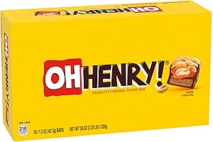 Indulge in the Irresistible Goodness of Oh Henry! Candy Bars
