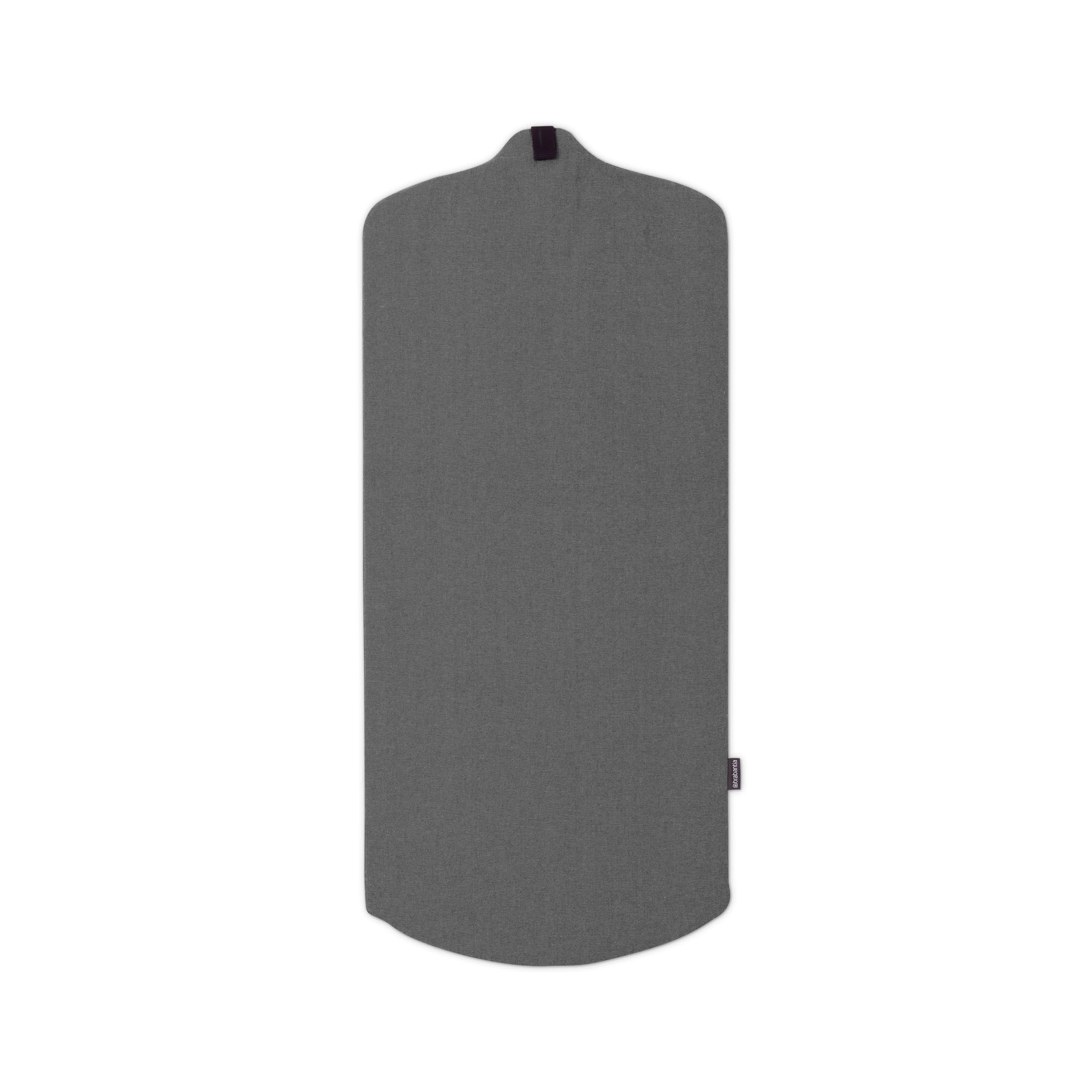 Brabantia Pepper Black - Linn Steam Board - Removable Steamer Accessory For Linn Rack - Heat Resistant Surface - Easier Steaming With Handheld Steamers - Space Saving - Home Accessory - 97 Cm -