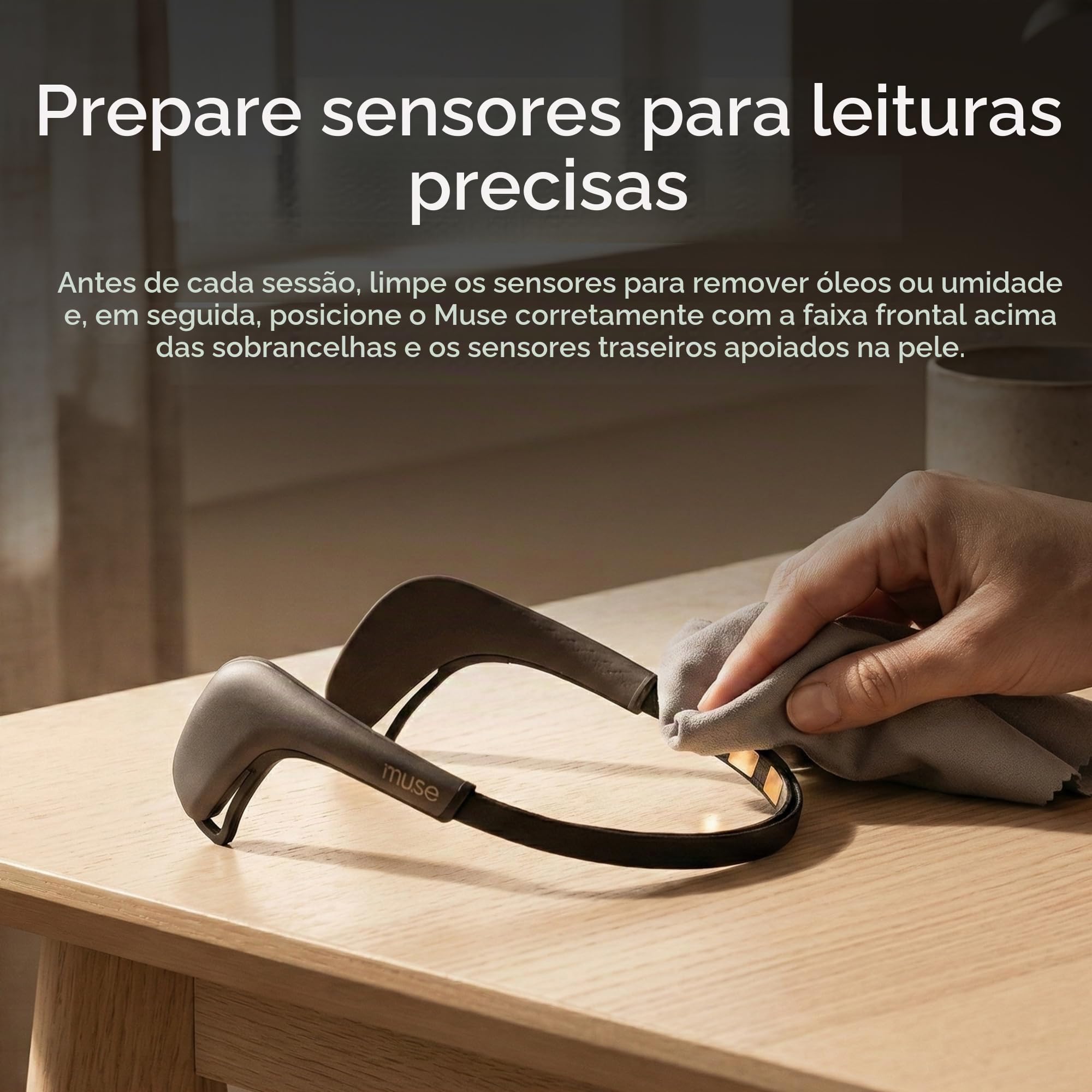 T*9様 Muse 2 The Brain Sensing Headband 本 MUSE 2: Faixa de cabeça de meditação inteligente | Auxílio de