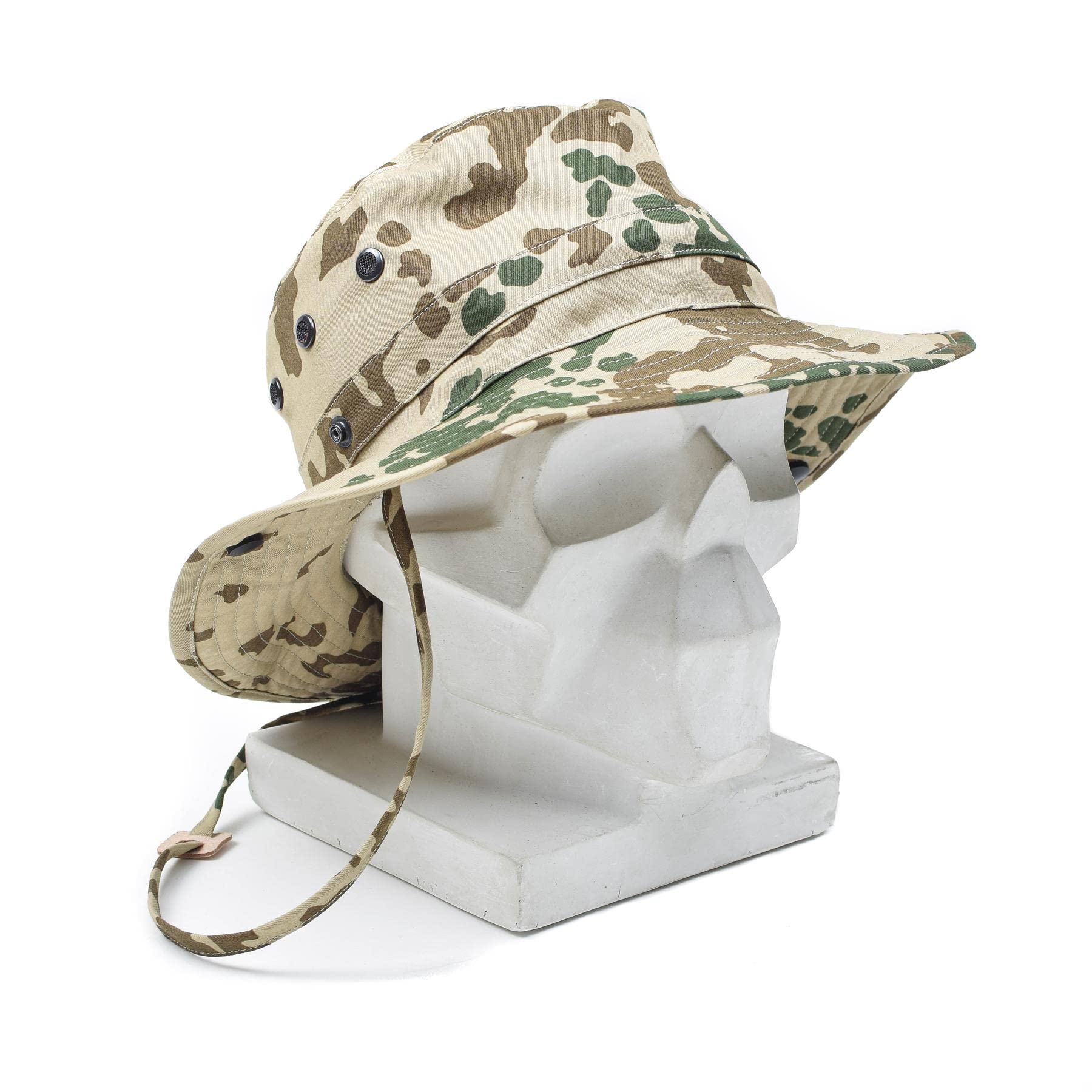 Militar Original Bundeswehr Boonie Hut Flecktarn & Wüste Camouflage Camping Jagd Outdoor Sommer Cap