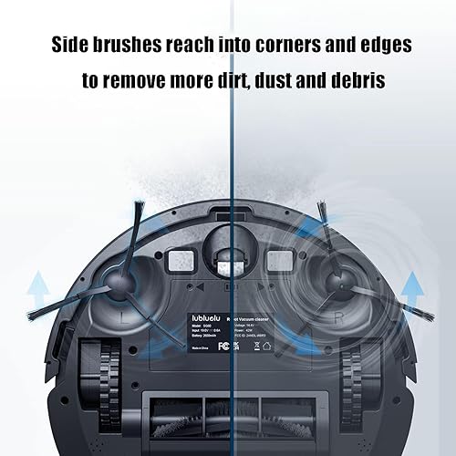 Miniatura 5 de Odashen Juego de accesorios de repuesto para Lubluelu SG60 SL60D SL61 robot aspirador piezas de repuesto, rodillo principal, cepillo lateral, filtro