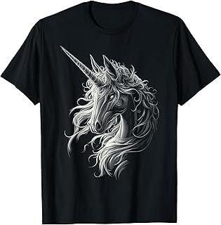 Unicorn Mythical Graphic Fantasy Art Unicorn T-Shirt