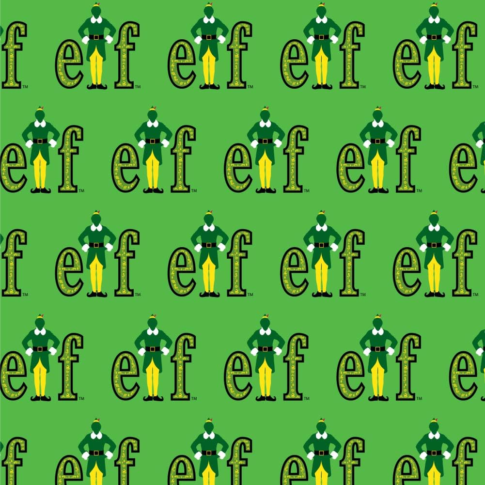 GRAPHICS & MORE Elf Movie Logo Gift Wrap Wrapping Paper Rolls