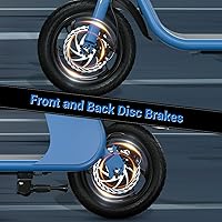 Vista 15 de SEHOMY Folding Electric Scooter with Seat for Adults, 15.5MPH, 20-Mile Range, 36V Battery, 12" Pneumatic Tire, Portable 450W Electric Scooters