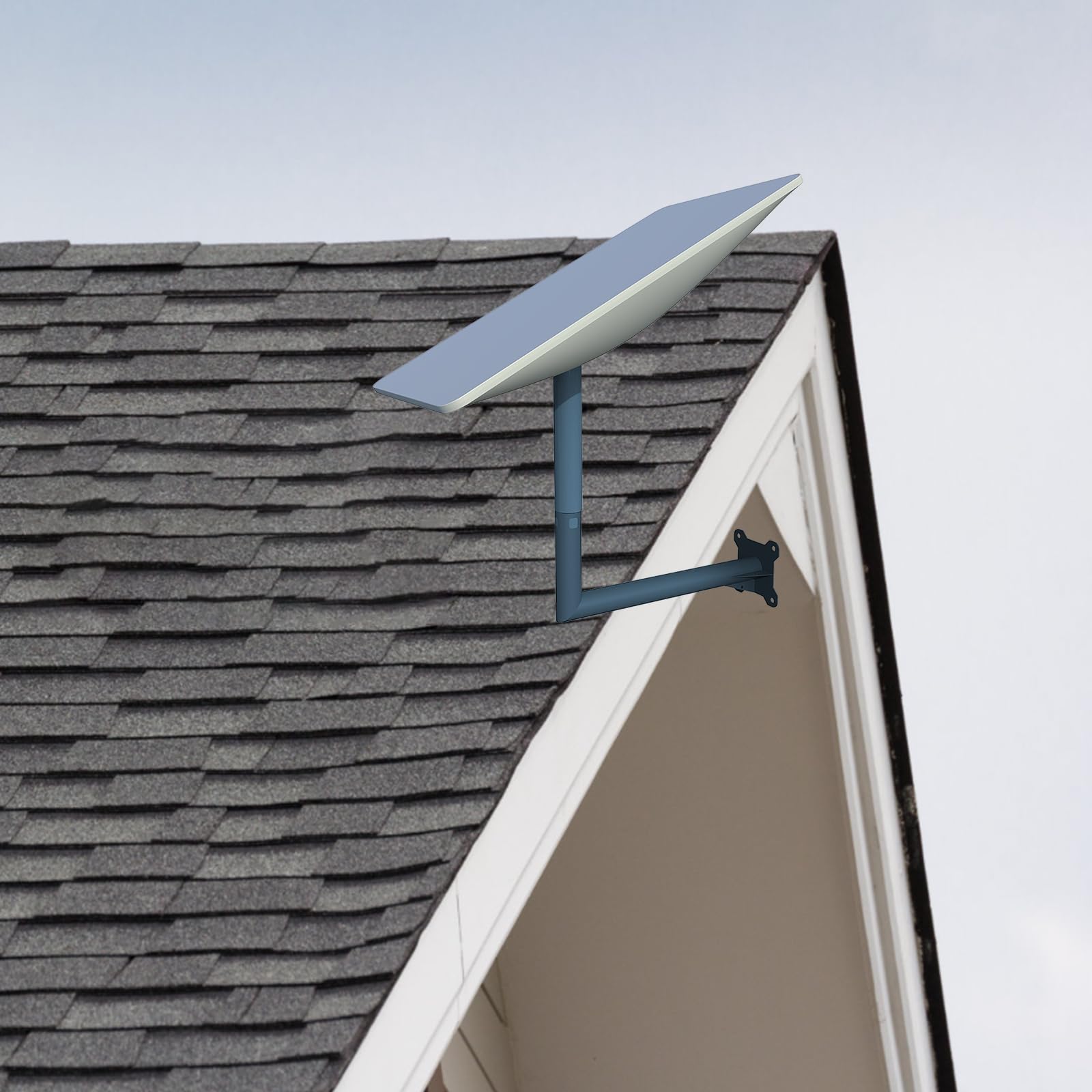 Supporto Per Parabola Starlink - Montaggio A Parete Esterno, In Metallo - Foto 5