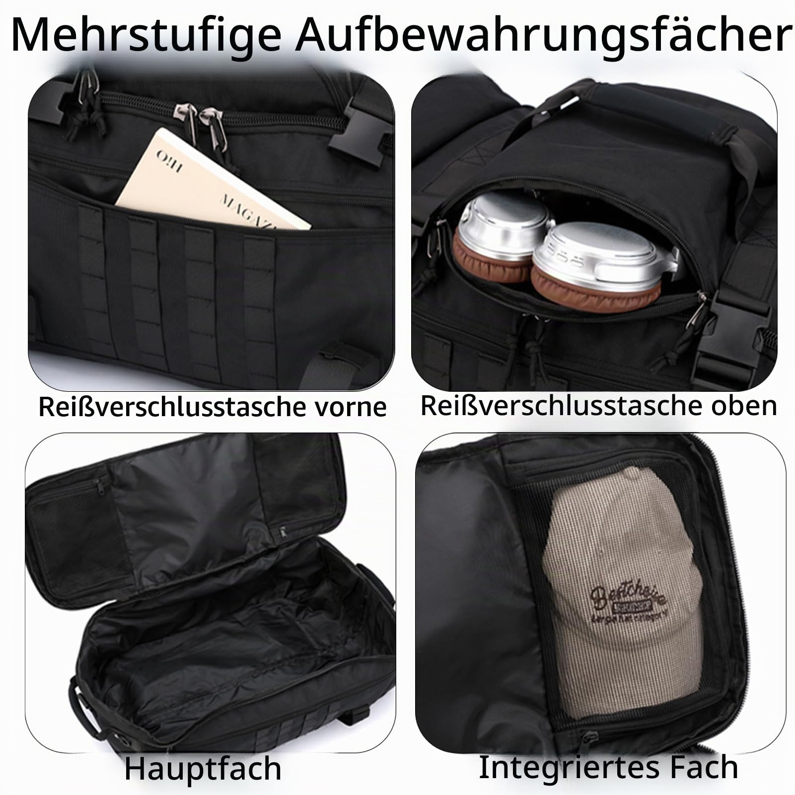Reisetasche Mit Rollen 80L Große Sporttasche Rucksack Faltbare Wasserdicht Freizeittasche Handgepäck Für Reise Camping Gym Fitness Weekender Schwimmen Yoga Travel Overnight (Grün)