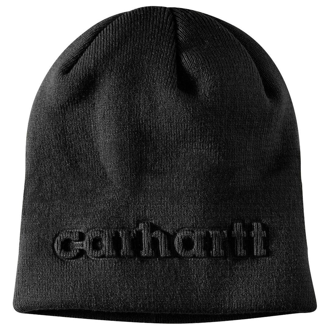 Men's Knit Embossed Beanie