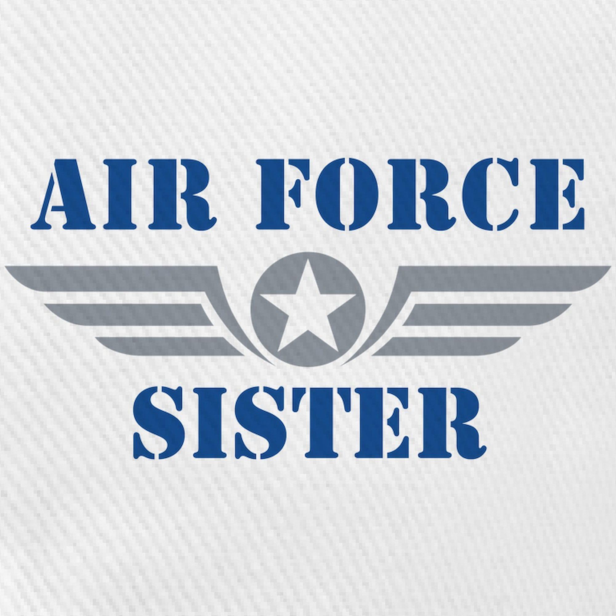 CafePress Air Force Sister Cap Unique Adjustable Baseball Hat