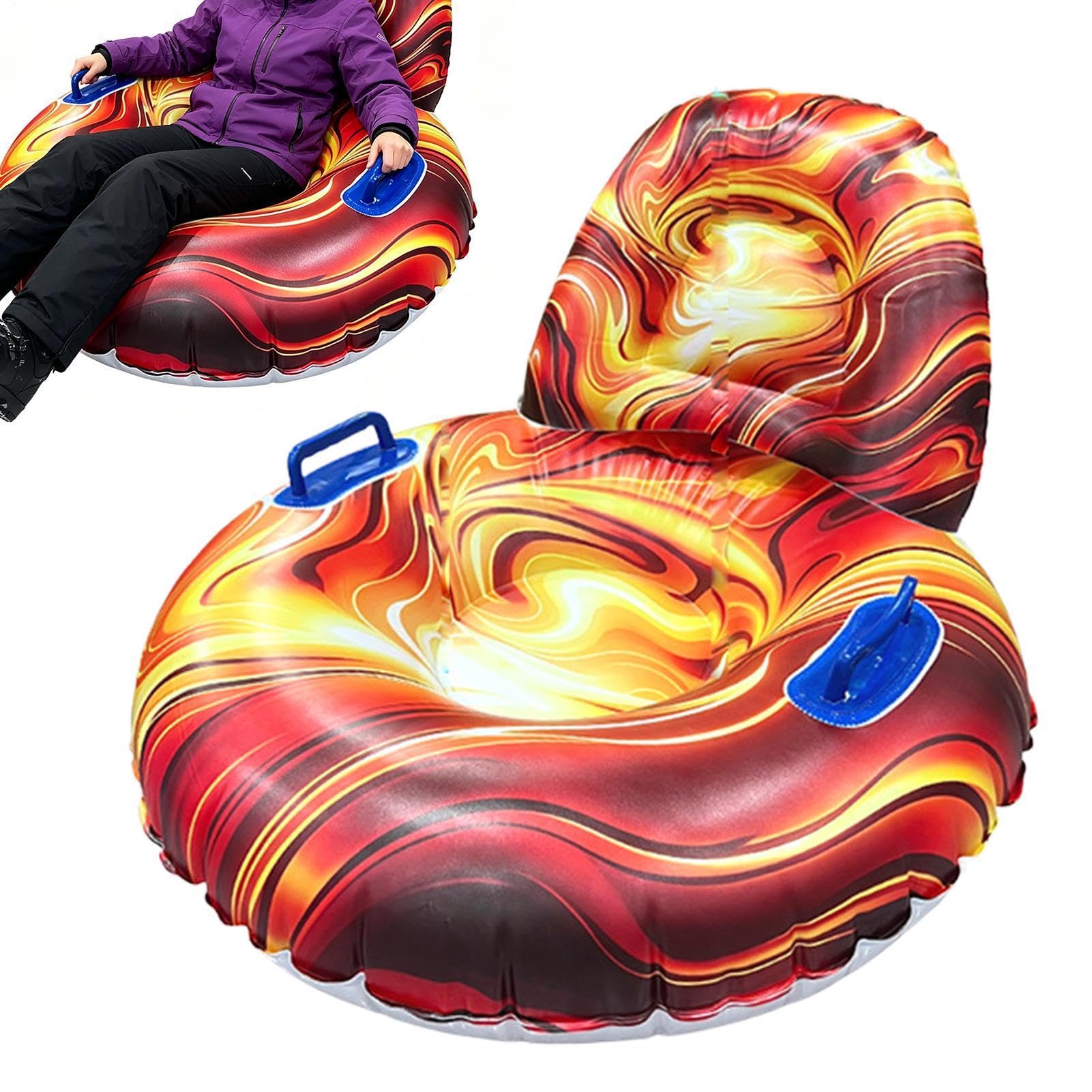 Ciambella Da Neve Gonfiabile Slittini Gonfiabili Ergonomici Antiscivolo con