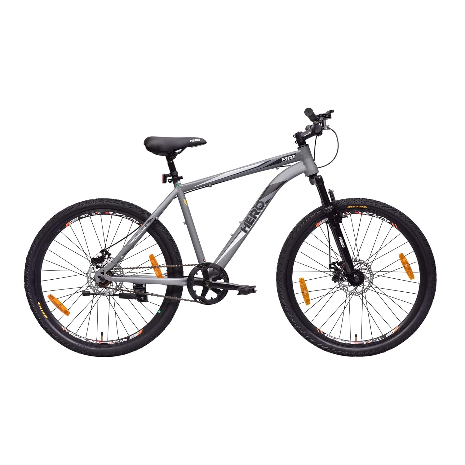 Hero Sprint Riot 26T Single Speed Mountain Cycle FrontSuspension