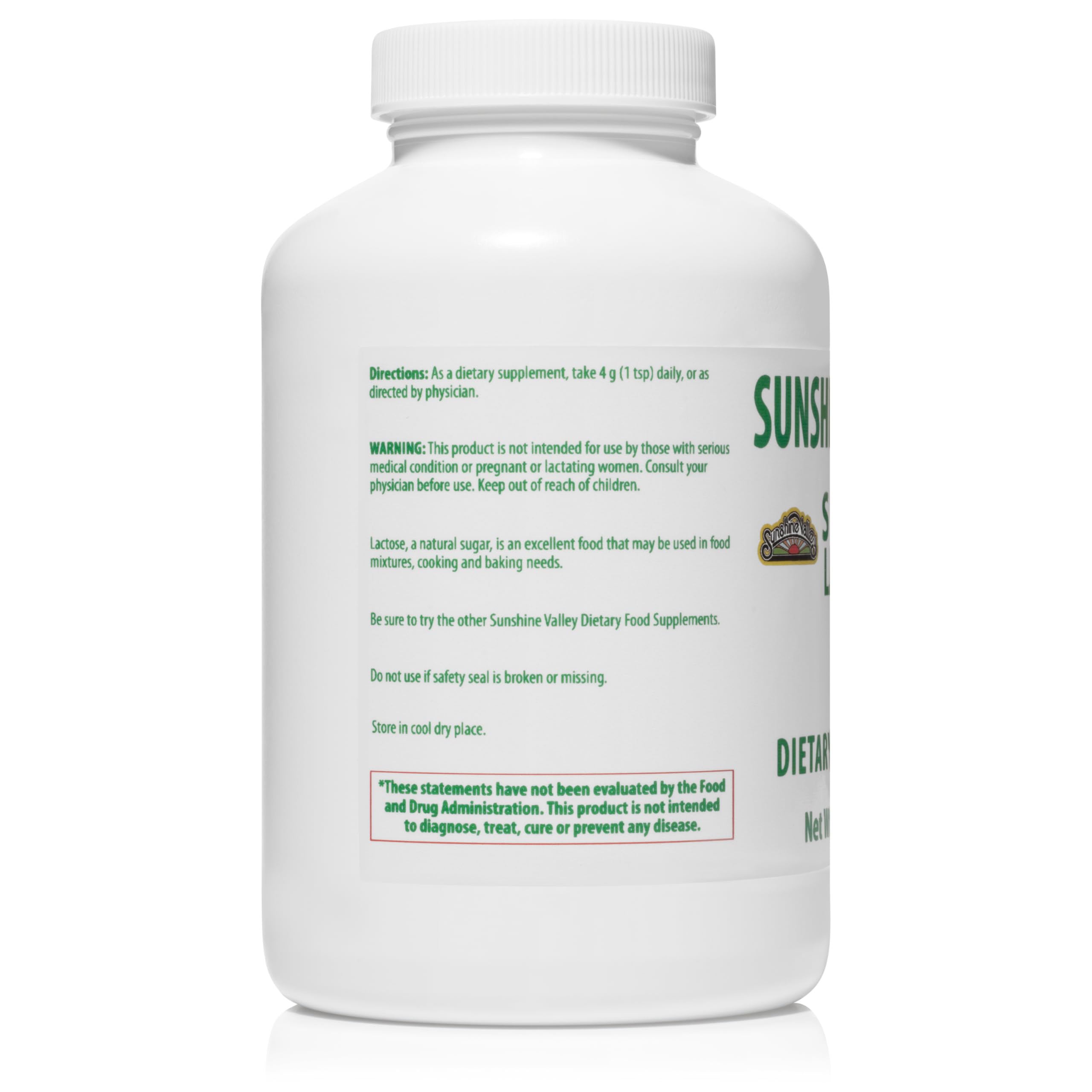 Sunshine Valley® Super Lactose Dry Powder (Free Flow Pour), 8 oz — Amazon image 4