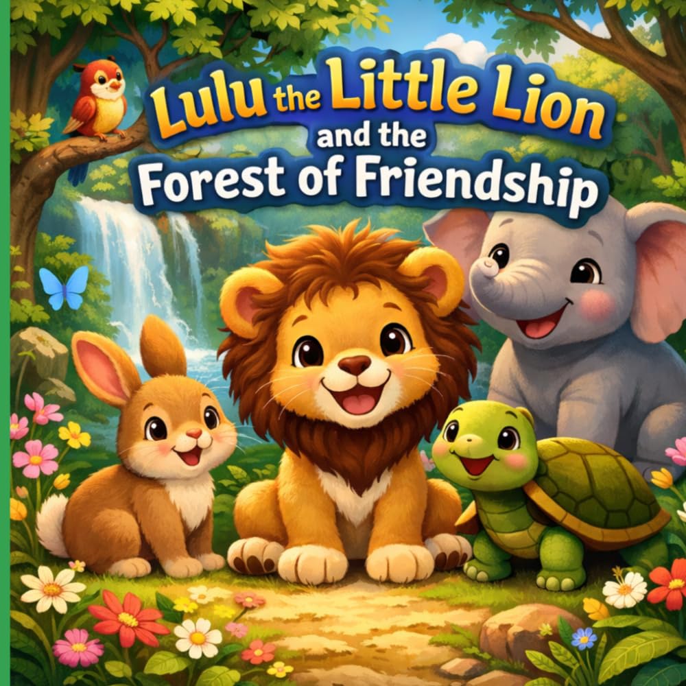 Lulu the Little Lion and the Forest of Friendship: A Heartwarming Animal Story About Kindness, Teamwork, and Helping Others