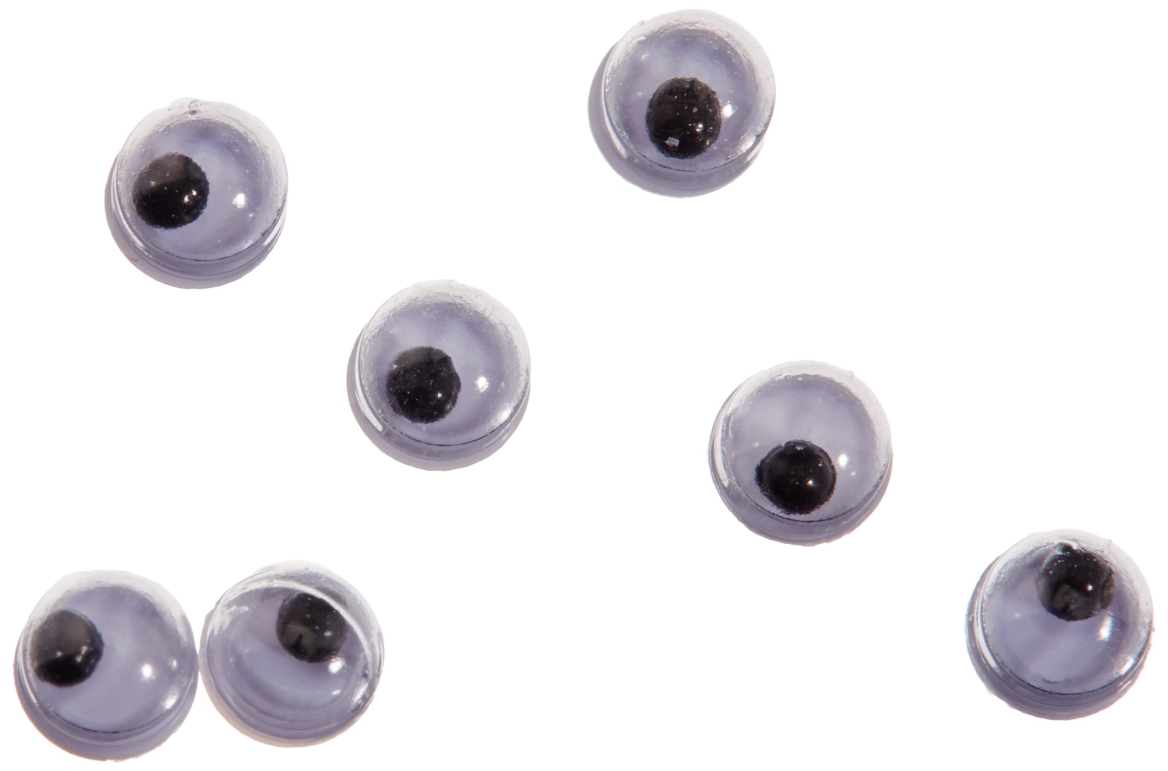 Darice ME3/PP Yeux Mobiles à Coller Plastique Noir