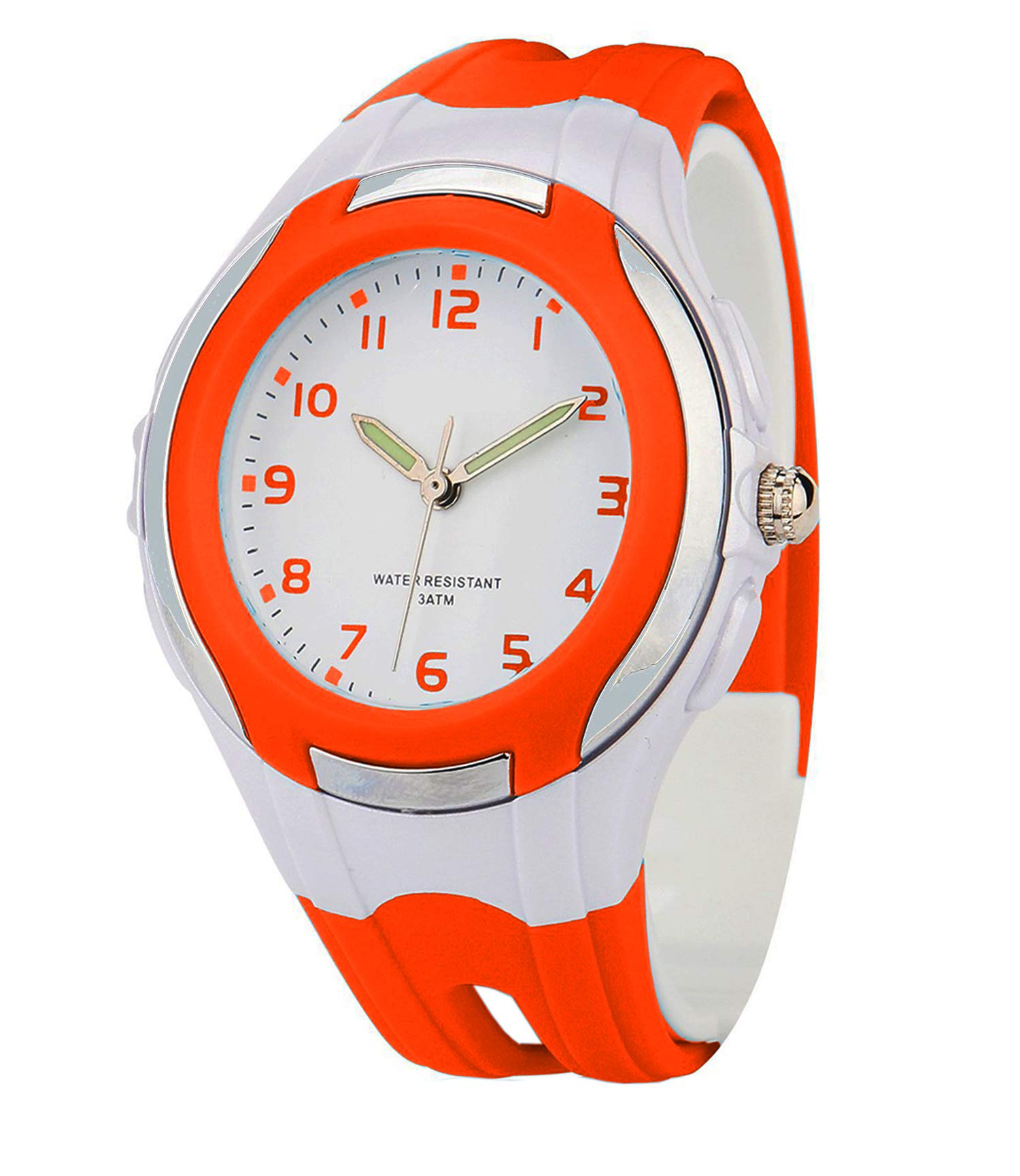 Time Up Analog Dial Colorful Strap Kids Watch for Boys & Girls-AQEF45 (Purple) (B08WCBJB4D) Amazon Price History, Amazon Price Tracker