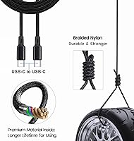 Vista 3 de Cargador rápido USB C PD de 30 W para DJI Neo, Mini 4K, 2 SE, 4 Pro, Air 2S, Avata 2 Drones, USB de doble puerto + cargador de pared tipo C