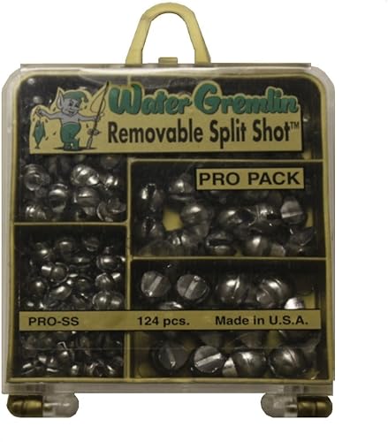 Miniatura 2 de Water Gremlin extraíble Split Shot Pro Pack, 48eaBB, 36ea30, 16ea7, 12ea5, 12ea4, Multi