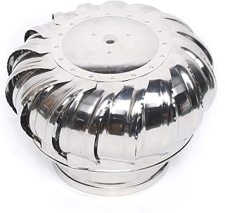 Accesorio para chimenea de acero inoxidable resistente a los ácidos, accesorio giratorio para chimenea, accesorio de ventilación, cubierta para chimenea, cubierta para chimenea, aspirador, chimenea de