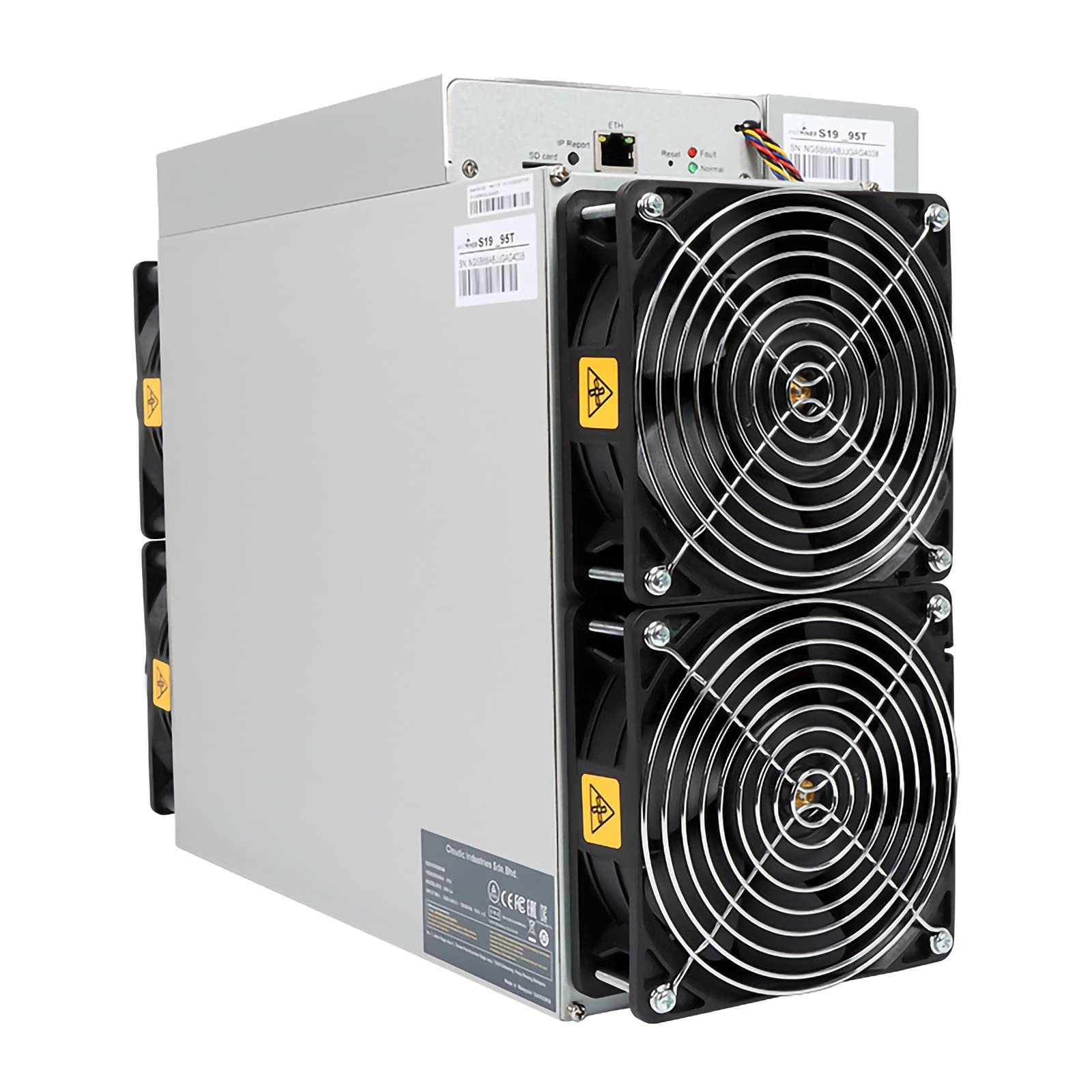 Minerador Asic Miner Bitcoin, Antminer Bitmain Antminer S19 95t Miner  Antminer, desempenho estável e operação normal | Amazon.com.br