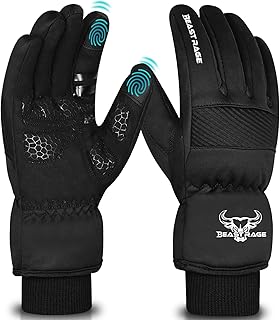 Waterproof Winter Gloves,Warm Thermal Ski Gloves for Men Women,Cold Weat...