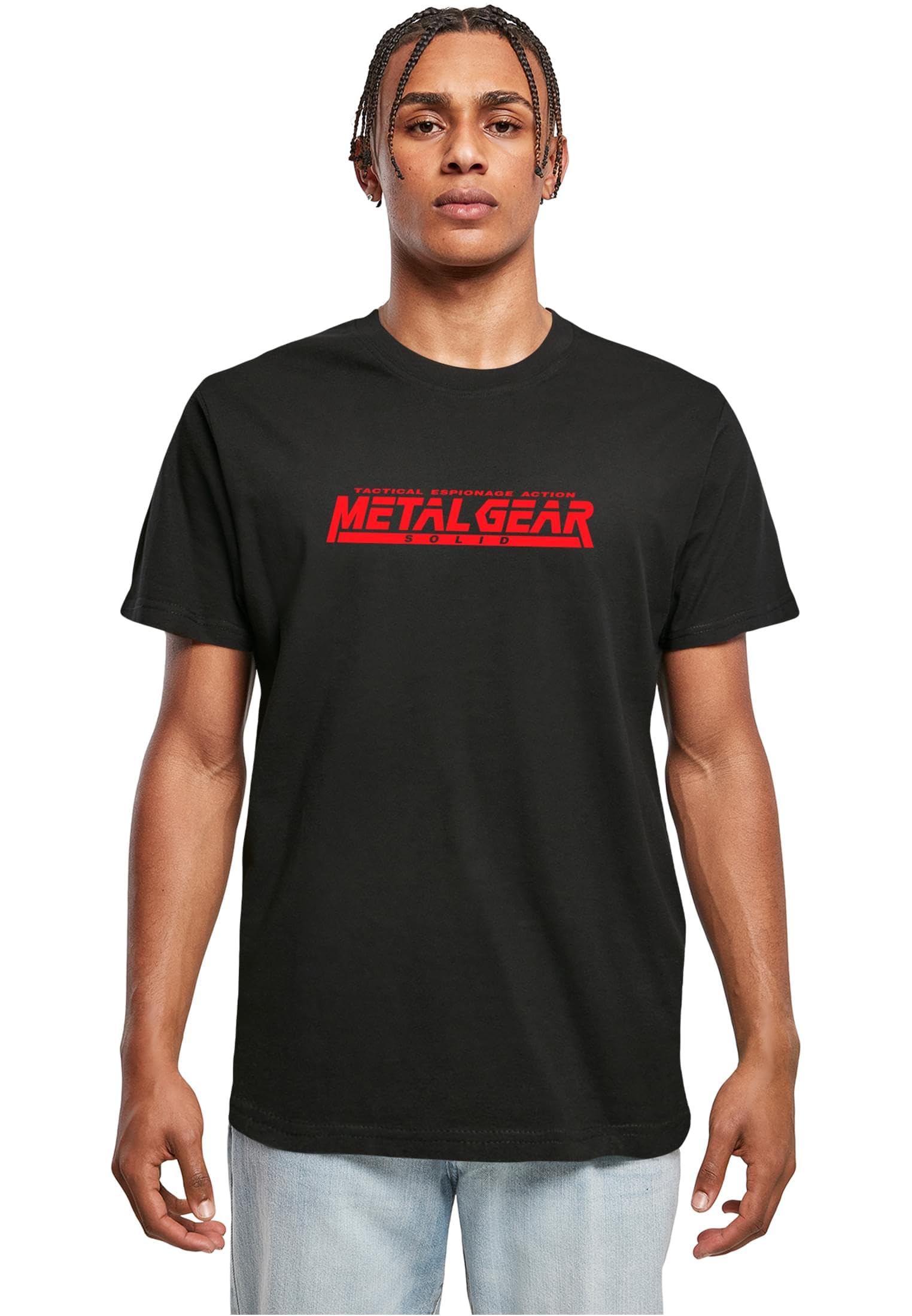 Merchcode Men's T-Shirt, Black, S