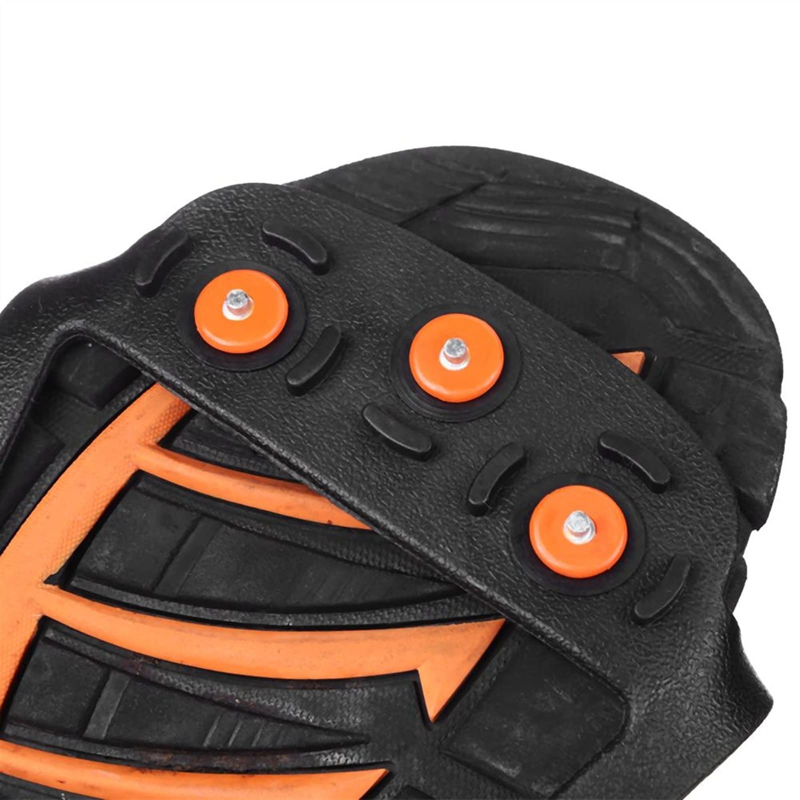 Schuhspikes Universal 8 Bolzen Eisschuh Spiked Grips Cleat Crampons Winter Klettern Outdoor Camping Anti Slip Schuhe Abdeckung Skifahren Zubehör (Color : L)