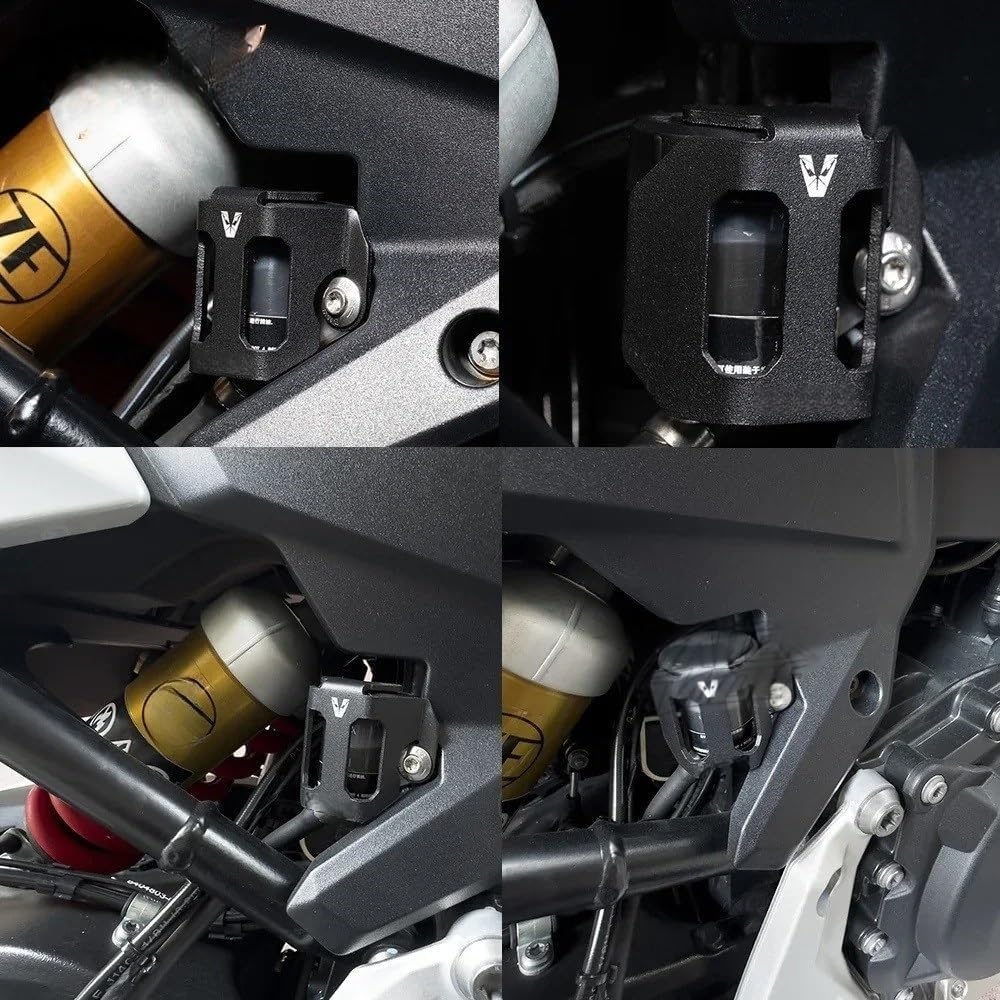 Guard Rear Brake Fluid Reservoir 2024 for RS 660 for Tuono 660 for Tuareg 660 Accessories Motorcycle Rear Brake Fluid Reservoir Cover Fuel Tank Cap Protection