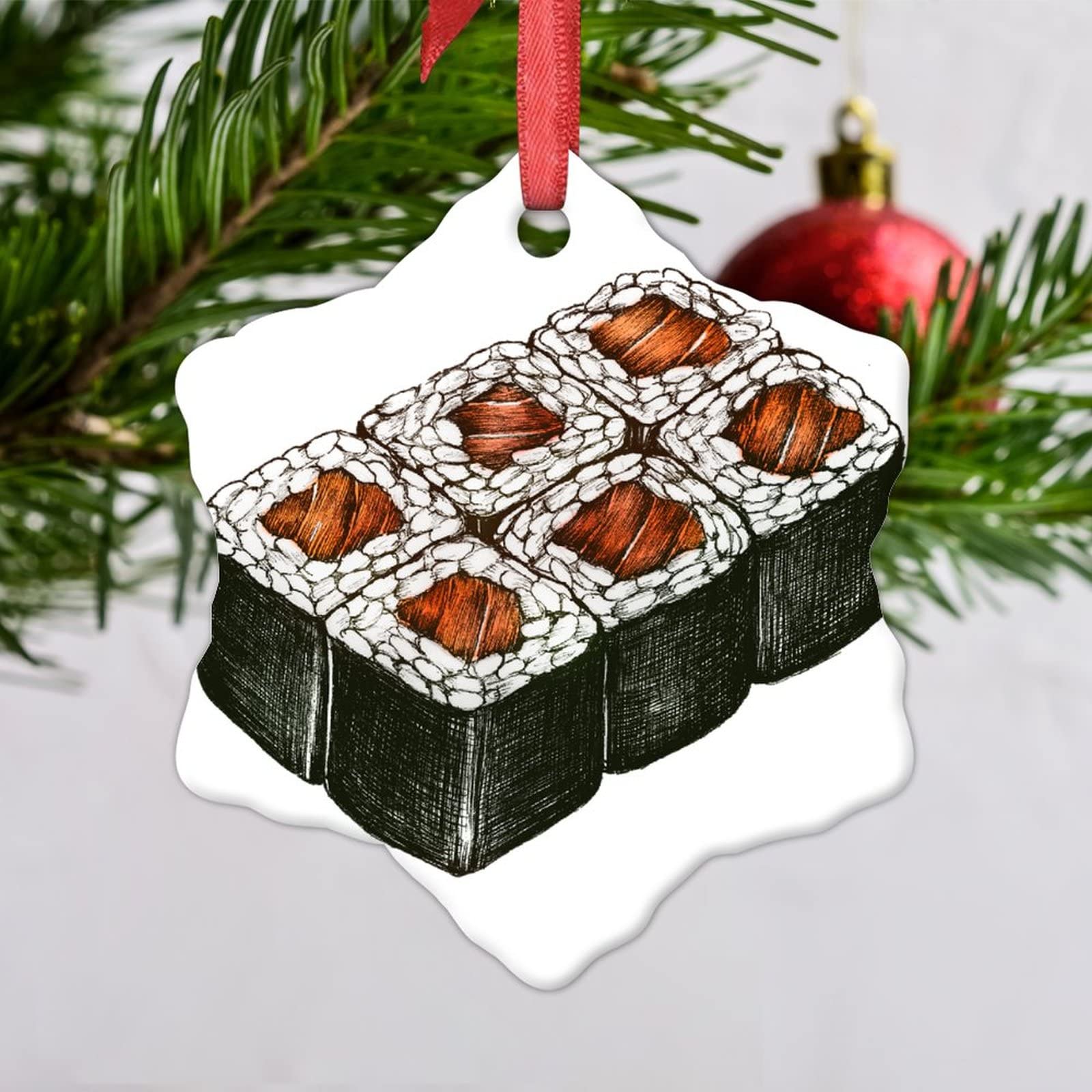 Sushi christmas ornament Clearance