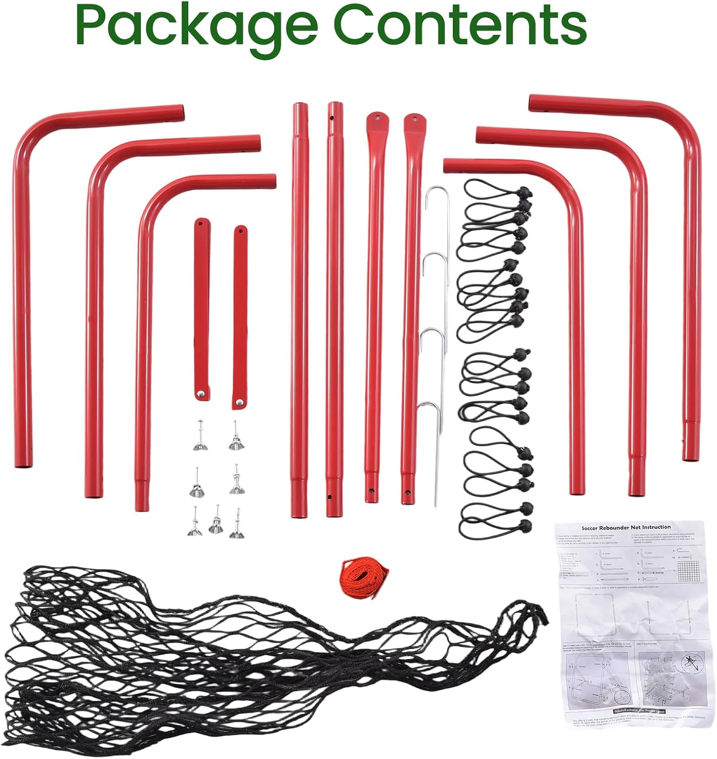 Folding Soccer Bounce Back Net Adjustable 5 Angle & 3 Mode Settings Volleyball Net Rebounder Goal Training Equipment with Target Mark for Practicing Volleying Bumping Spiking Fielding Training