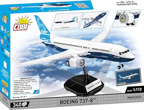 Miniatura 7 de COBI Avión Boeing 737-8™