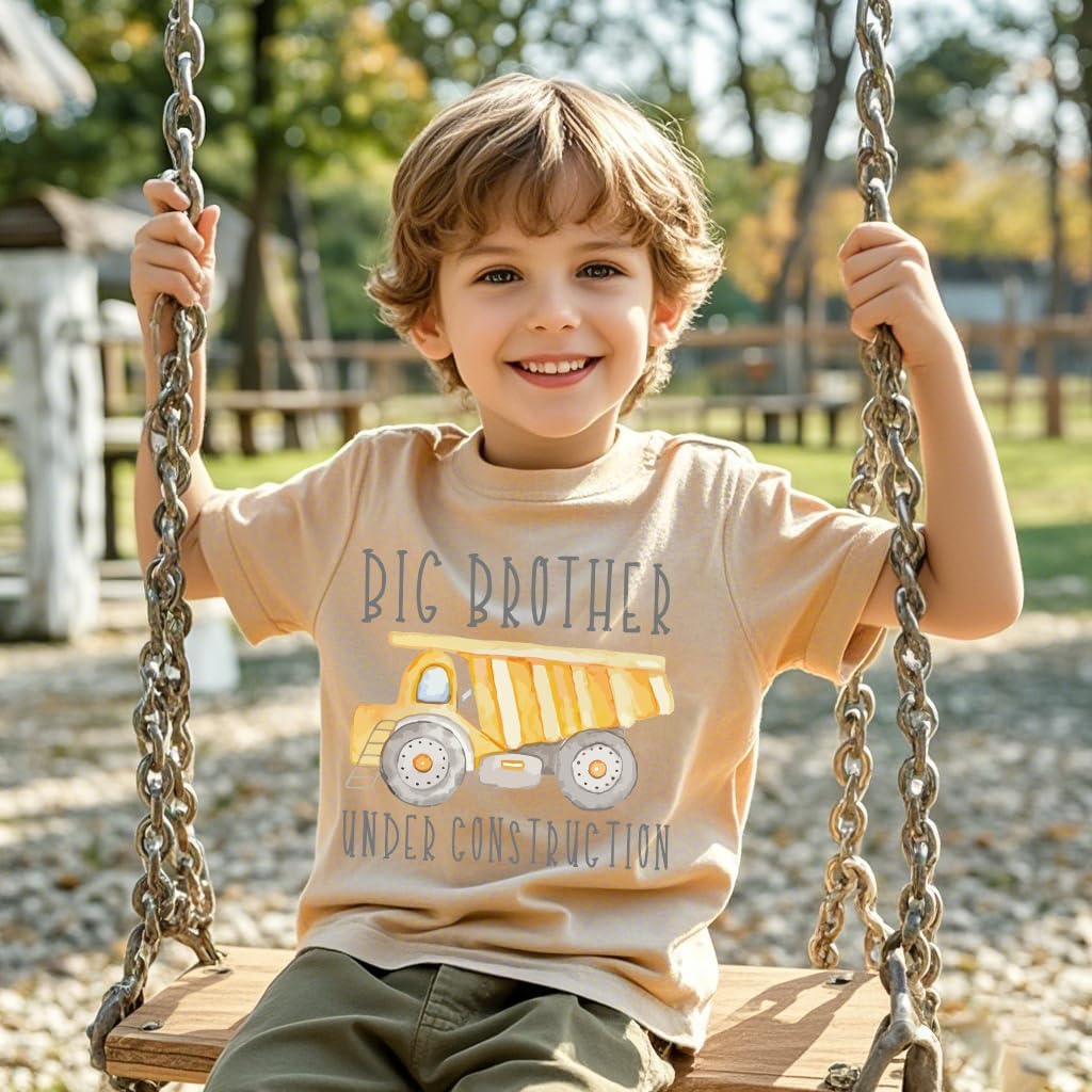 Big Brother T Shirt for Toddler Boys Big Bro T-Shirt Pregnancy Announcement Short Sleeve Clothes 2-7 Years