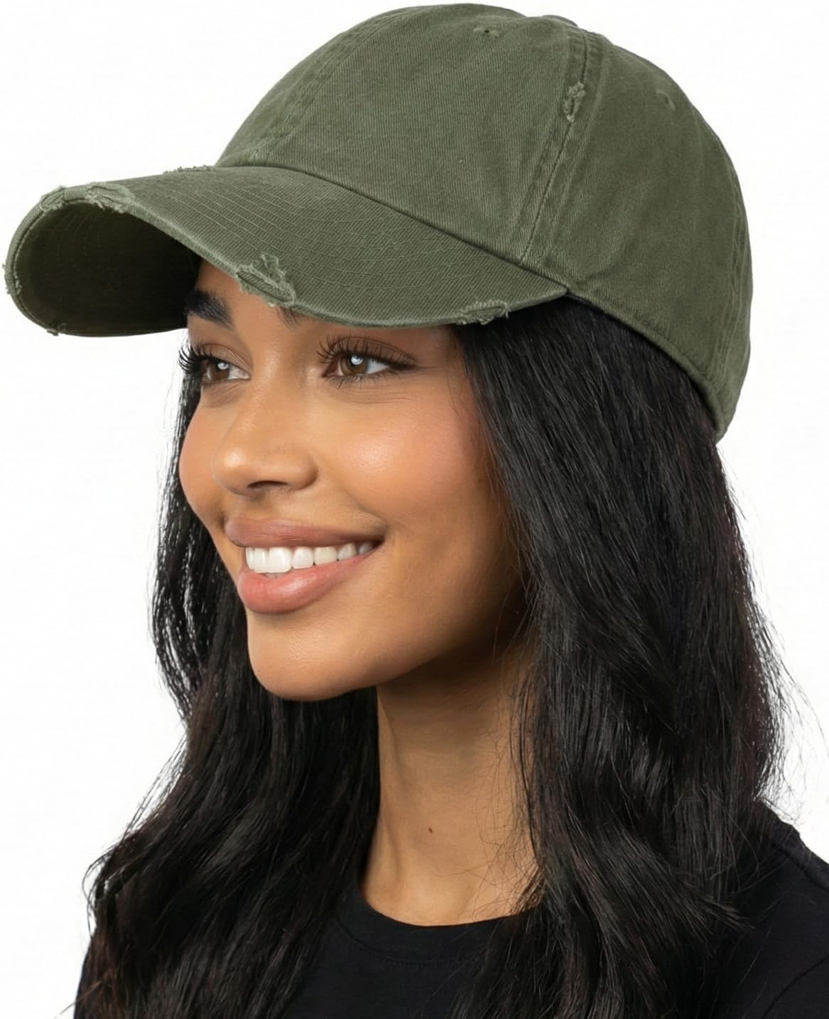 Funky Junque Distressed Baseball Cap