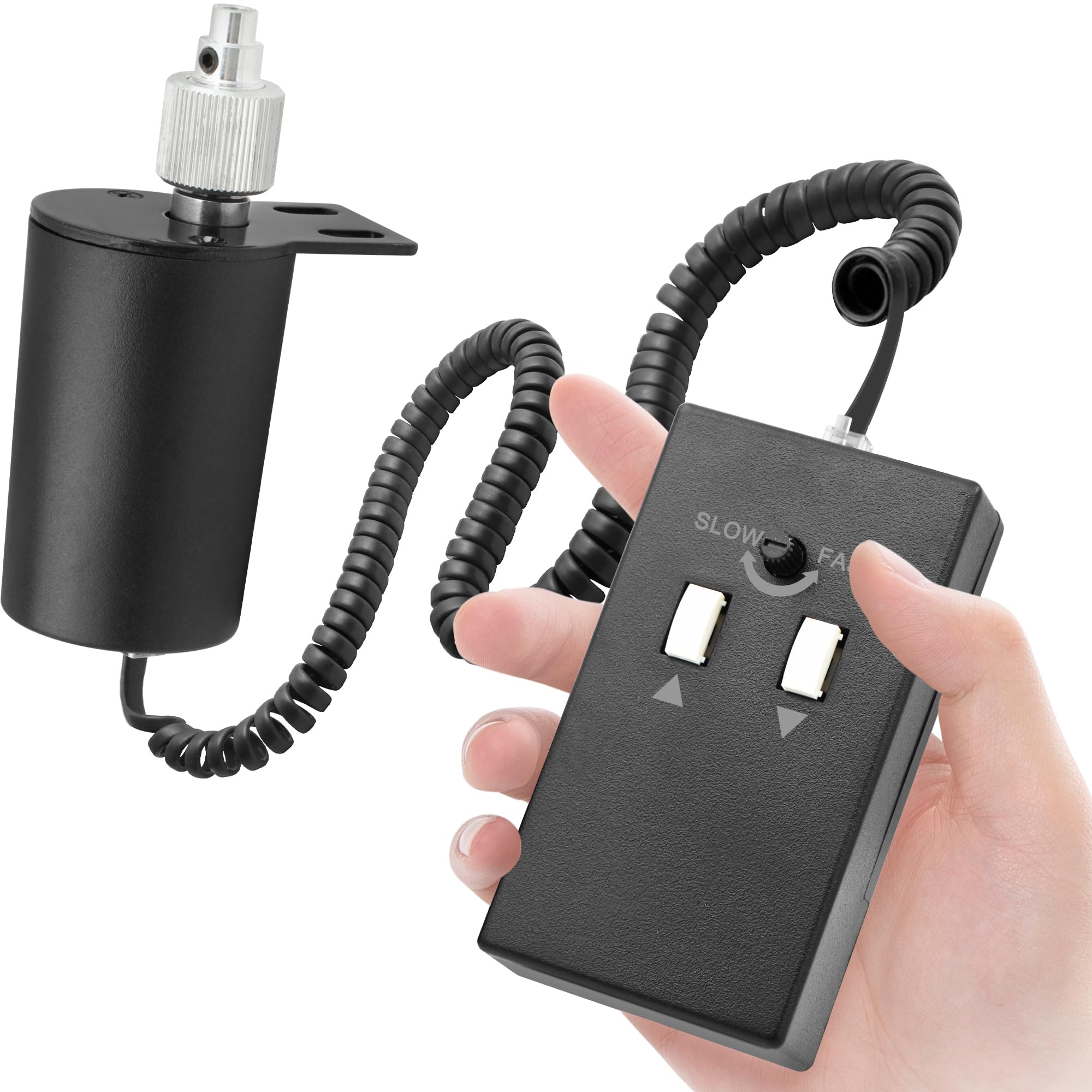 Alstar Telescope Focuser - Telescope AccuFocus Electronic Automatic Focuser - Get Smooth, Precise Focusing, Without Vibration by Using The pushbutton Hand Controller for Astronomy