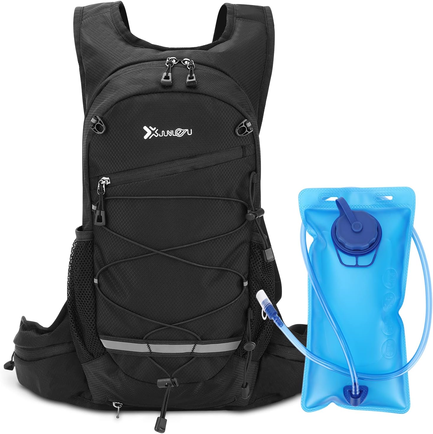 Hydration Backpack, CestMall Water Pack with 2L Water Bladder Lightweight Hiking Rucksack Hydration Vest Bag Pack Perfect for Outdoor Cycling Marathon Running Skiing Camping Climbing for Men and Women