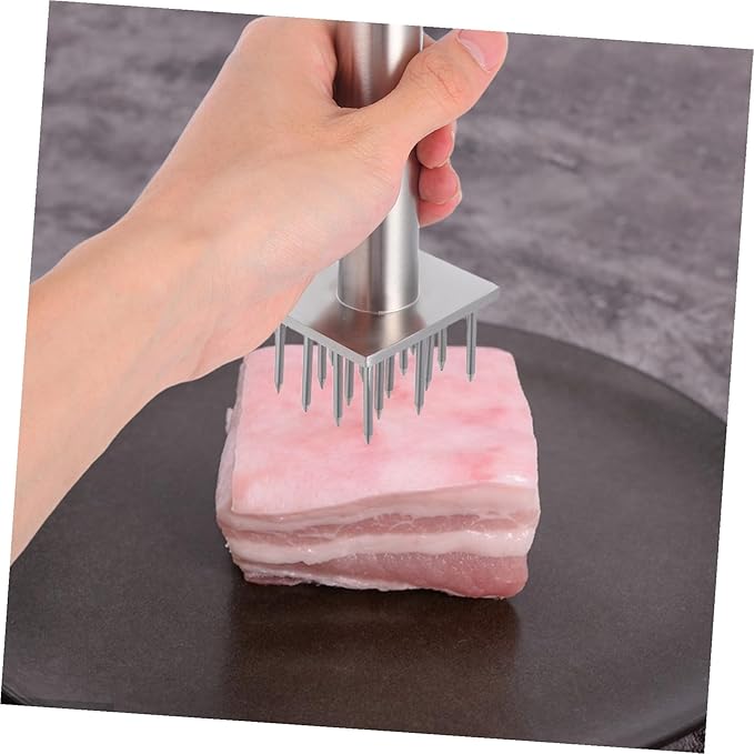 Ablandador de Carne de Acero Inoxidable con Agujas para Res miniatura 8