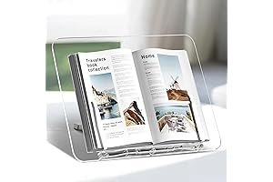 UPERGO Recipe Book Stand: Hands-free Angle Adjustable Support