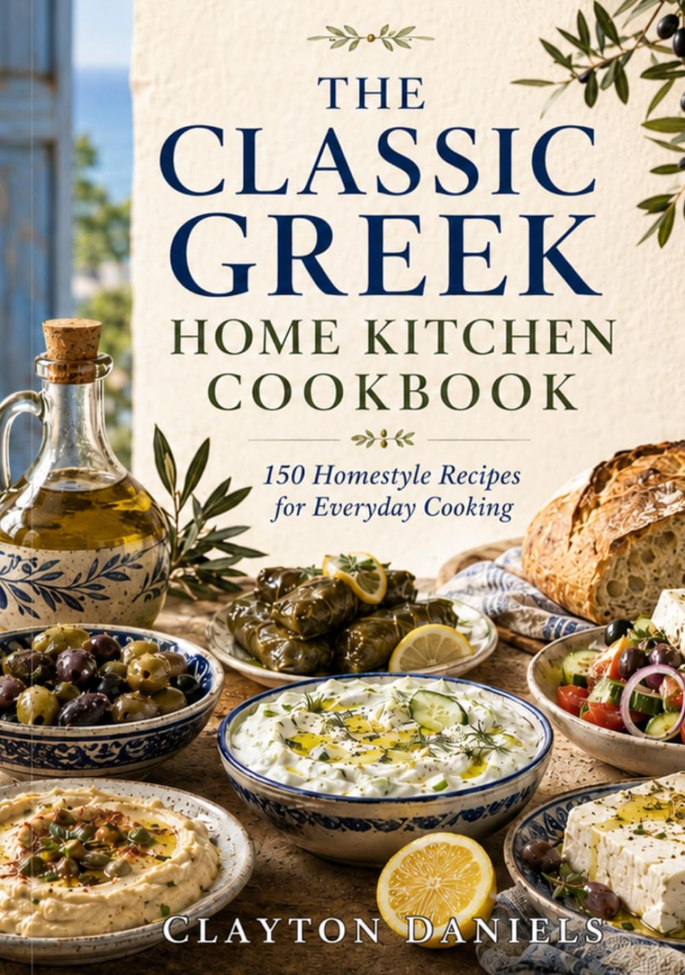 The Classic Greek Home Kitchen Cookbook: 150 Homestyle Recipes for Everyday Cooking (The Classic European Home Kitchen Cookbook Series)