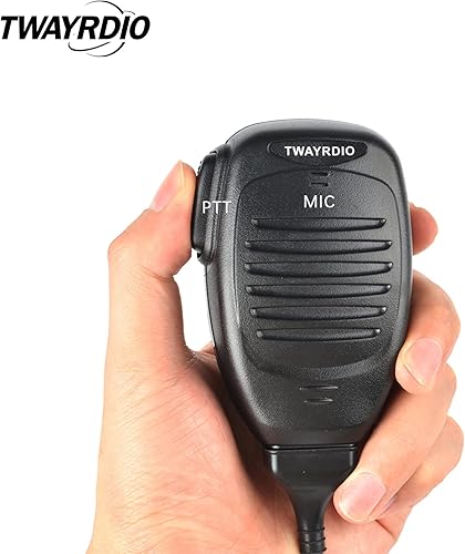 Miniatura 5 de TWAYRDIO KMC-35 Micrófono de radio móvil dinámico estándar (RJ45) Reemplazo de altavoz de mano MIC para Kenwood NX700 NX800 TK8180 TK7180 TK7360
