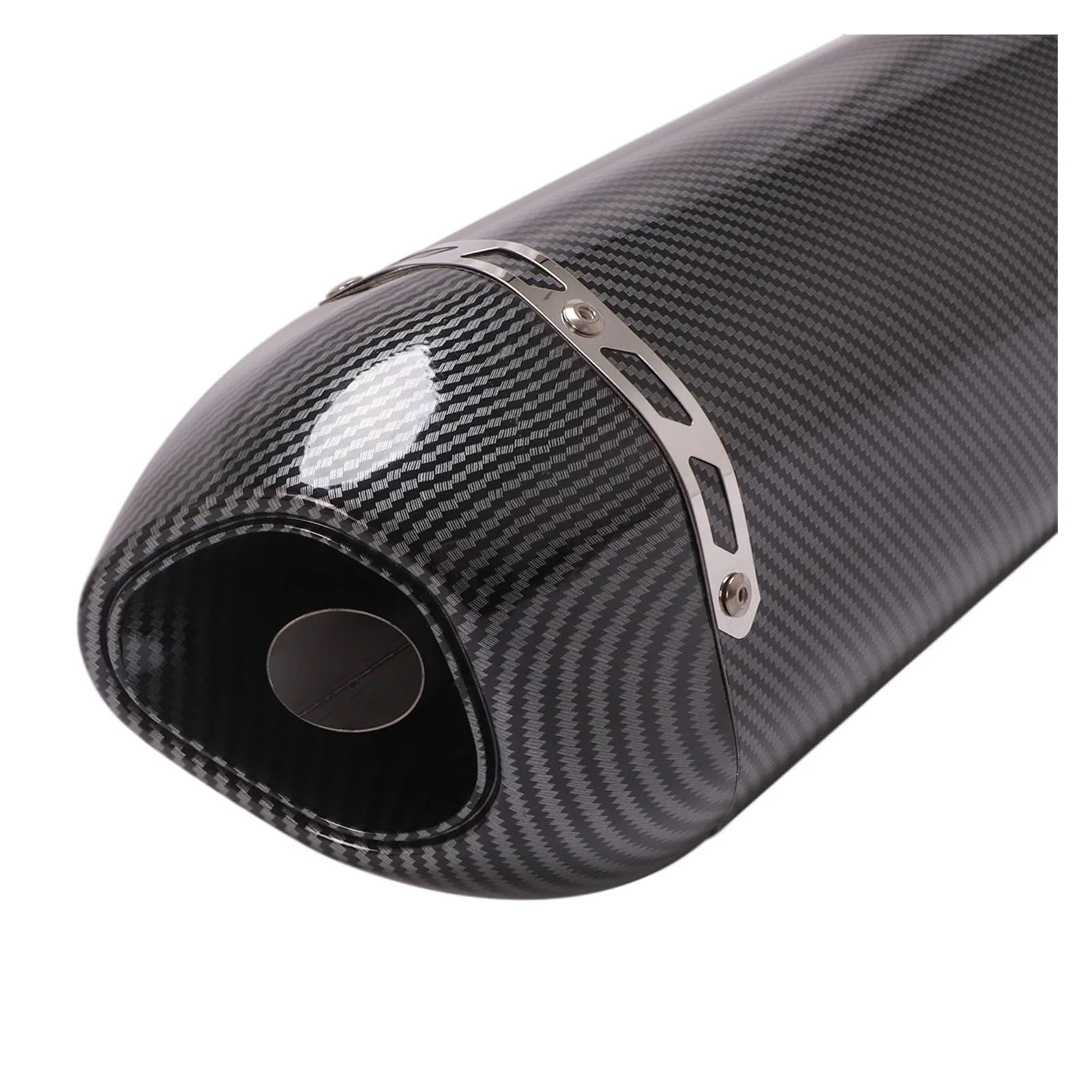 rura wydechowa 470MM 570MM Uniwersalny Tłumik Wydechowy Motocykla Pasuje Do Honda PCX125 150 R6 TMX530 CB500 R1(570mm-C)