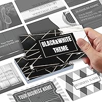 Vista 23 de Tarjetas de presentación personalizadas con plantillas coloridas, tarjetas de visita personalizadas con tu logo, de 3.5 x 2 pulgadas, papel mate