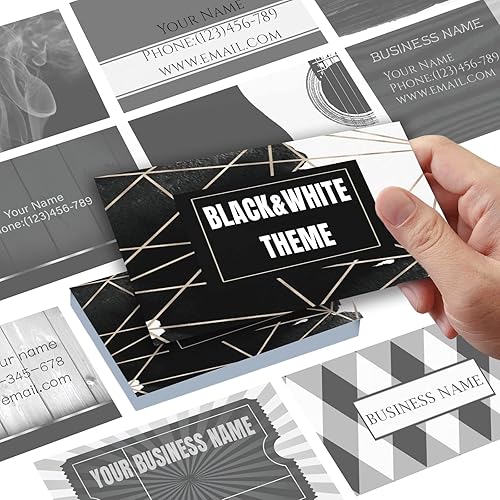 Miniatura 23 de Tarjetas de presentación personalizadas con plantillas coloridas, tarjetas de visita personalizadas con tu logo, de 3.5 x 2 pulgadas, papel mate