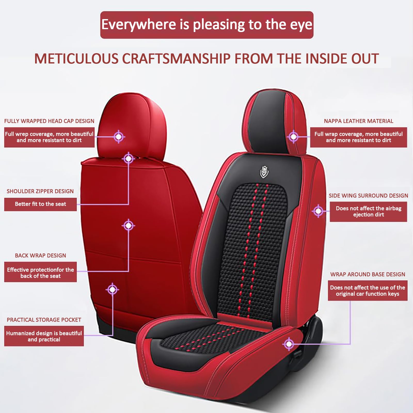 Housse De Siège Voiture Pour Seat Ateca 2016-2025 - Imperméable, Respirante, Protection Anti-taches