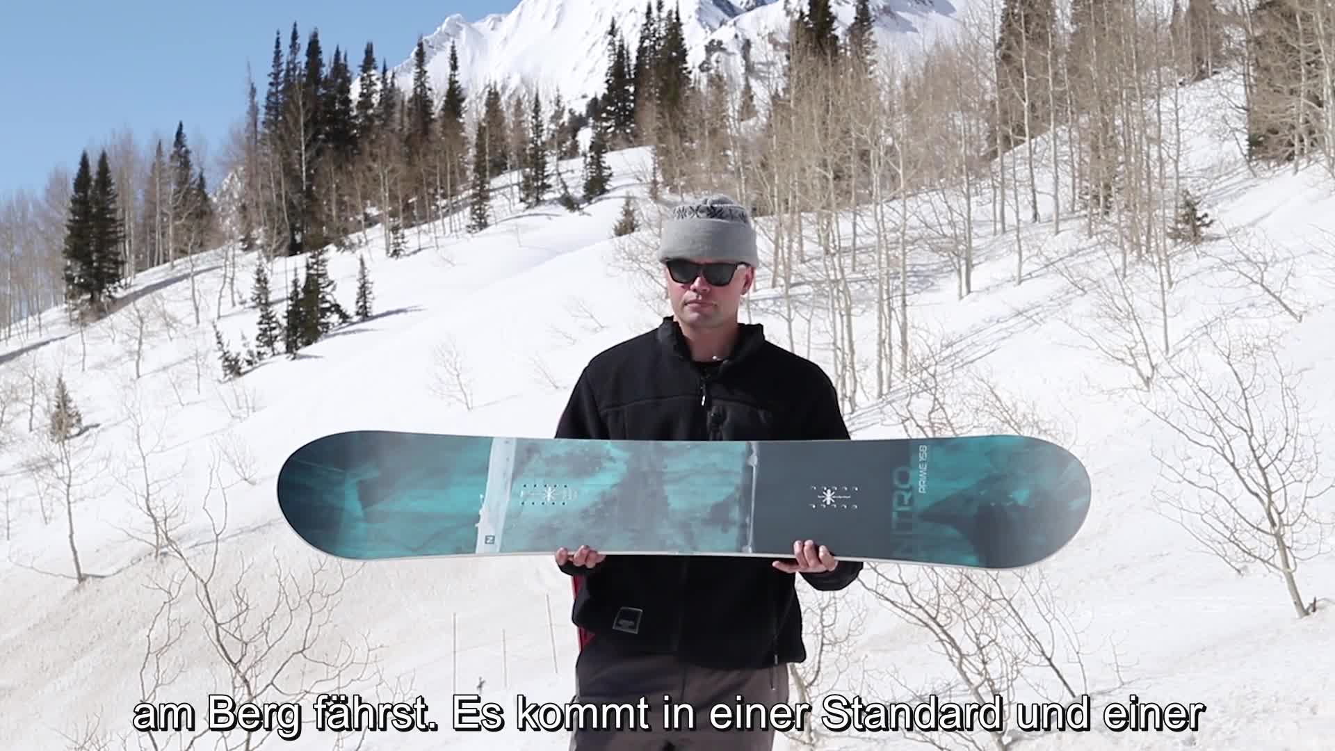Nitro Herren Prime Wide Distort BRD´21 Snowboards, Multicolour, 159 Sport & Freizeit